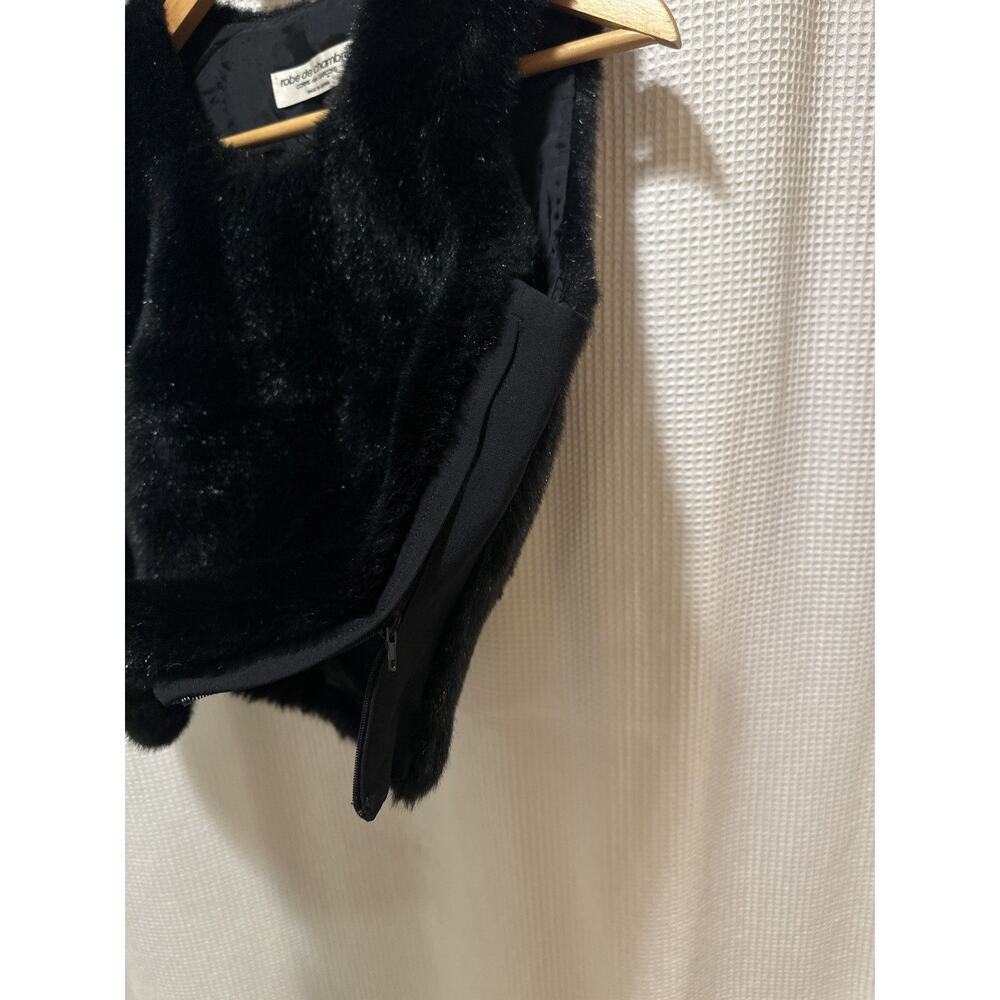 1997 furry side zip vest - Picture 3 of 5